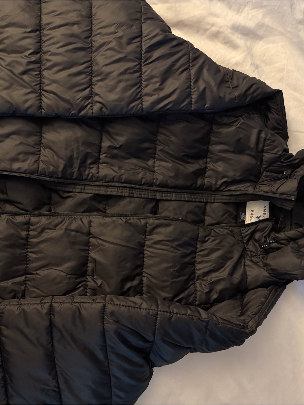 American Eagle Outfitters Men’s Black Puffer Jacket